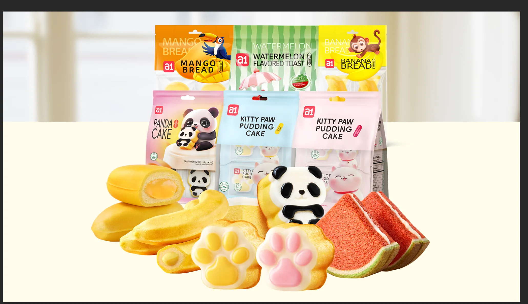a1 Snack Lab — ведущий китайский производитель хлеба в форме фруктов и поставщик новинной выпечки