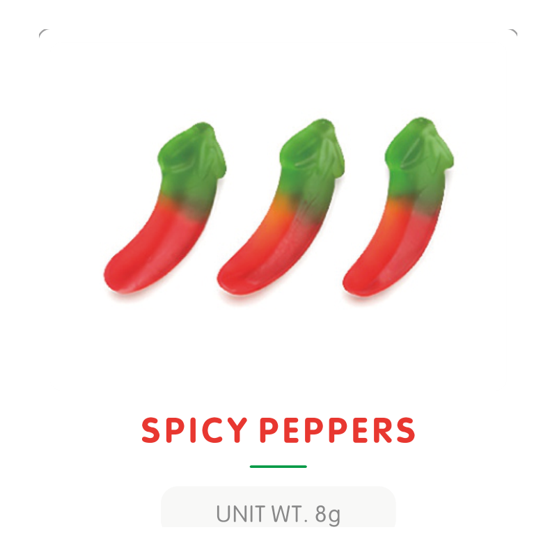 Spicy Pepper Gummy Candy