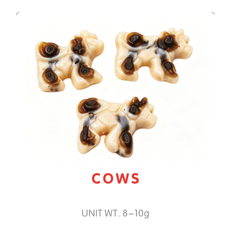 Cow Shaped Gummy Candy