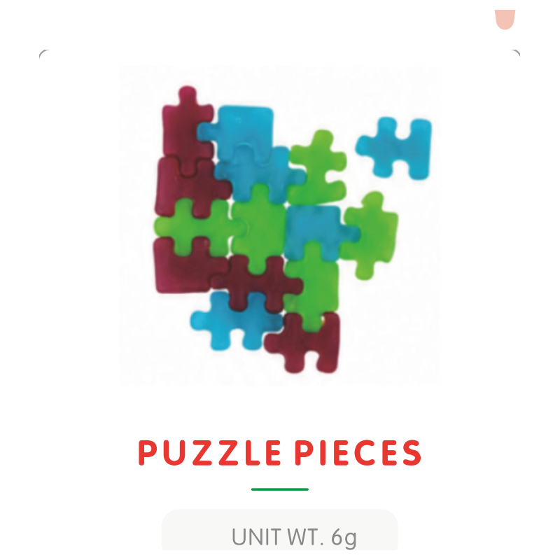 Puzzle Piece Gummy Candy