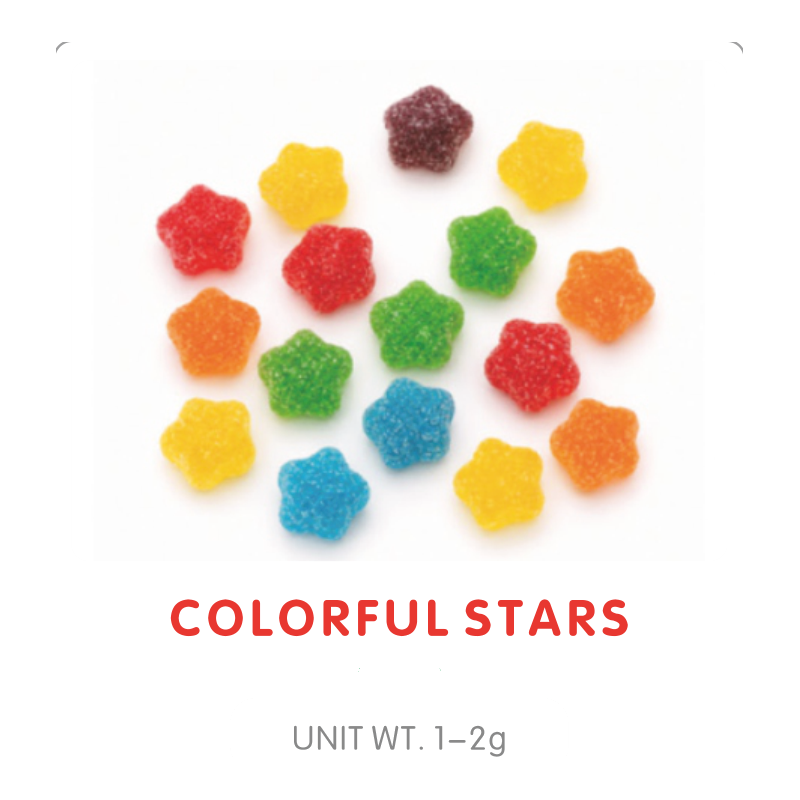 Colorful Star Gummy Candy main