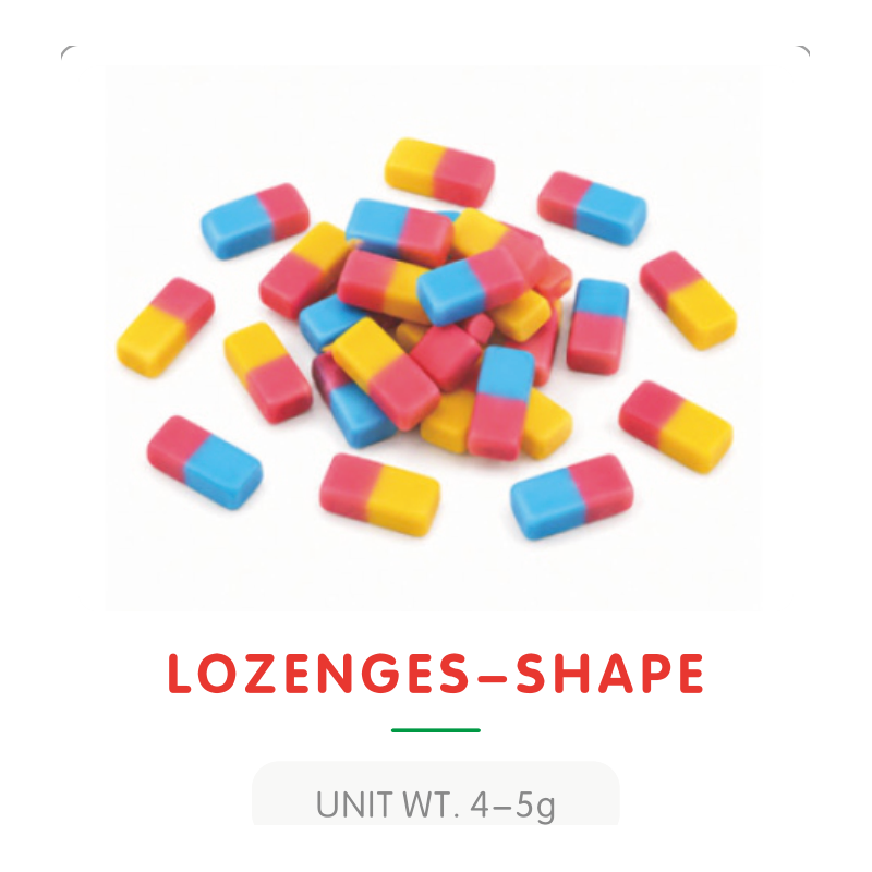 Lozenges Shape Gummy Candy main