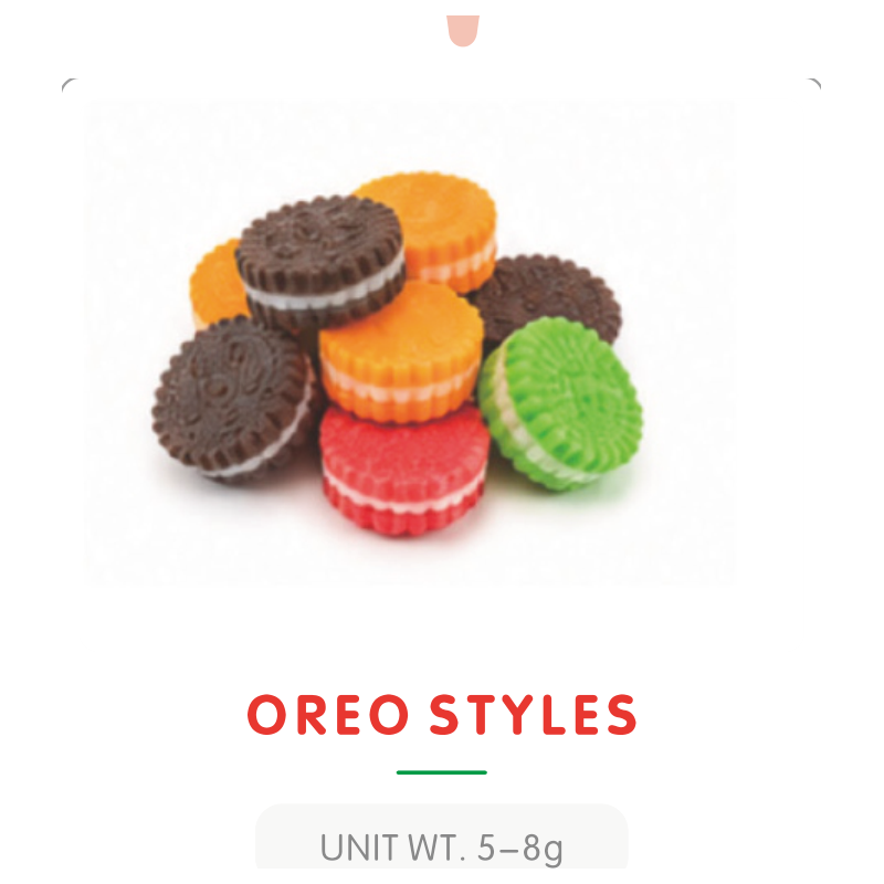 Oreo Style Sandwich Gummy Candy main