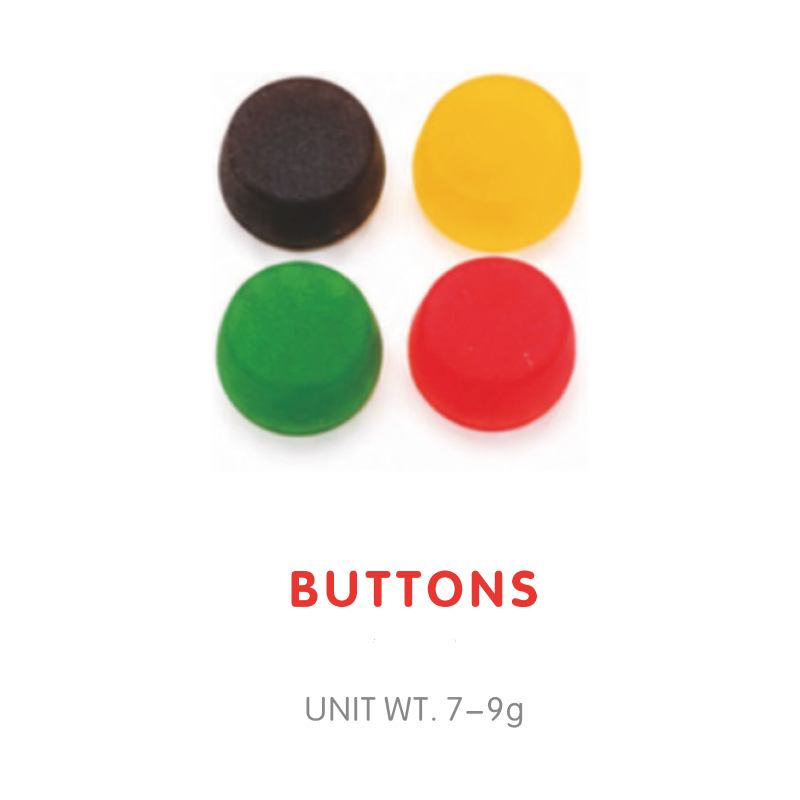 Button Shaped Gummy Candy main