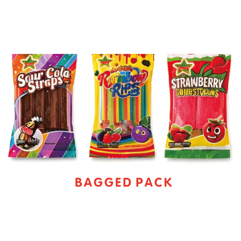 Bagged Strawberry Belt Gummies main