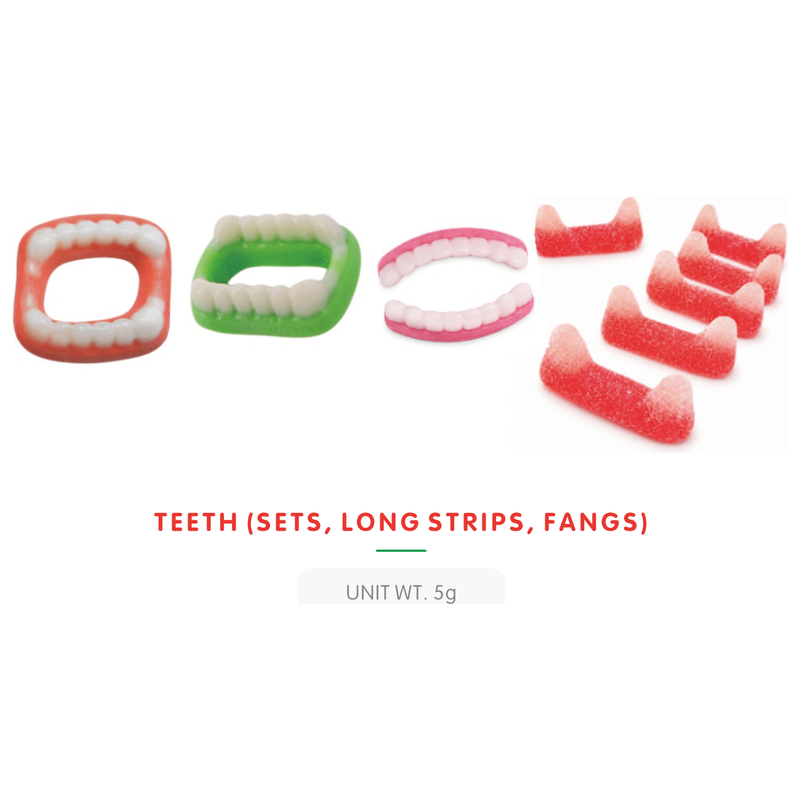 Teeth Gummy Candy Set