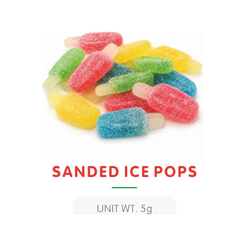 Sanded Ice Pop Gummy Candy main
