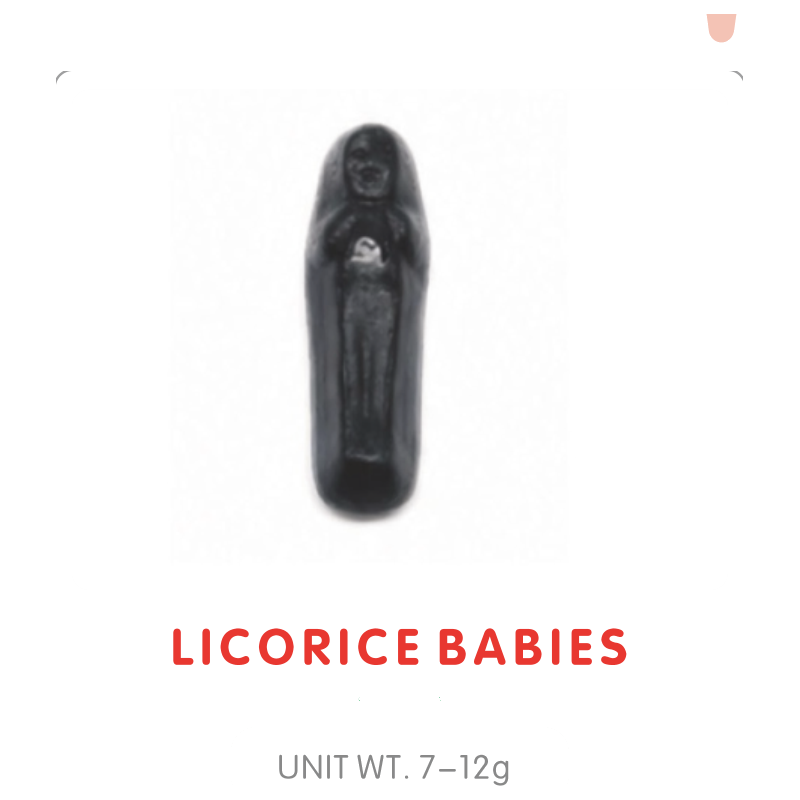 Licorice Baby Gummy Candy main
