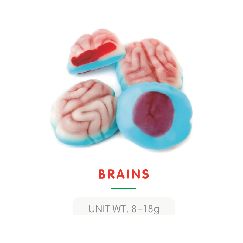 Brain Gummy Candy Pink