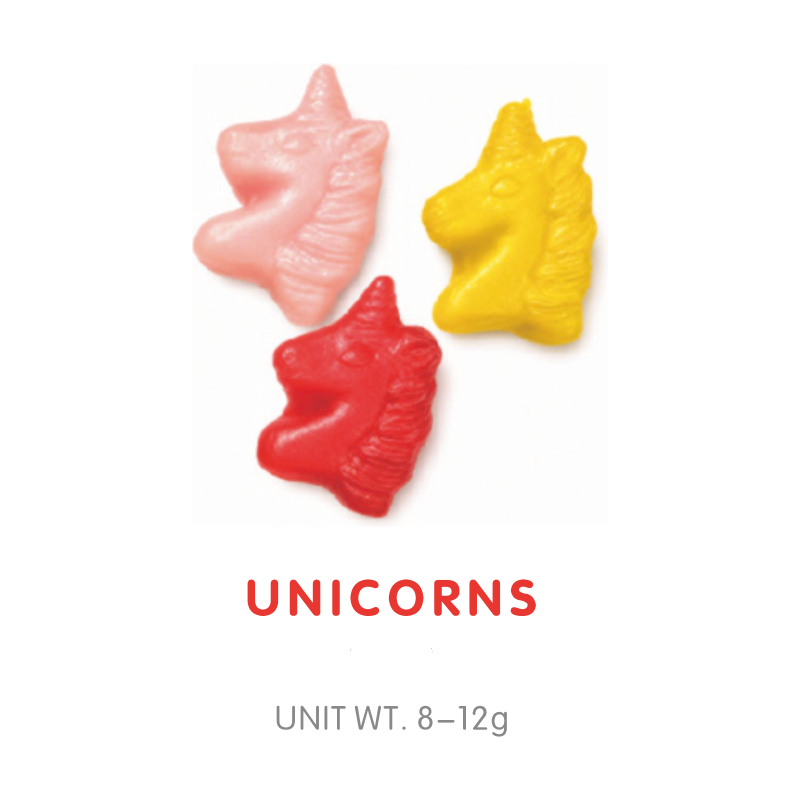 Unicorn Shaped Gummy Candy main