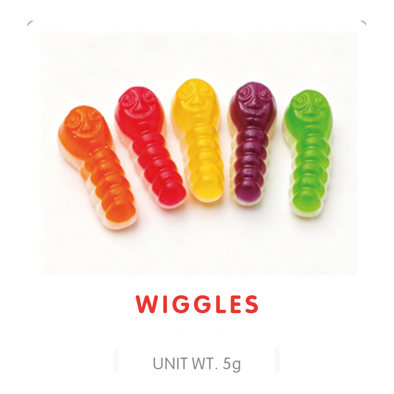 Wiggles Worm Gummy Candy