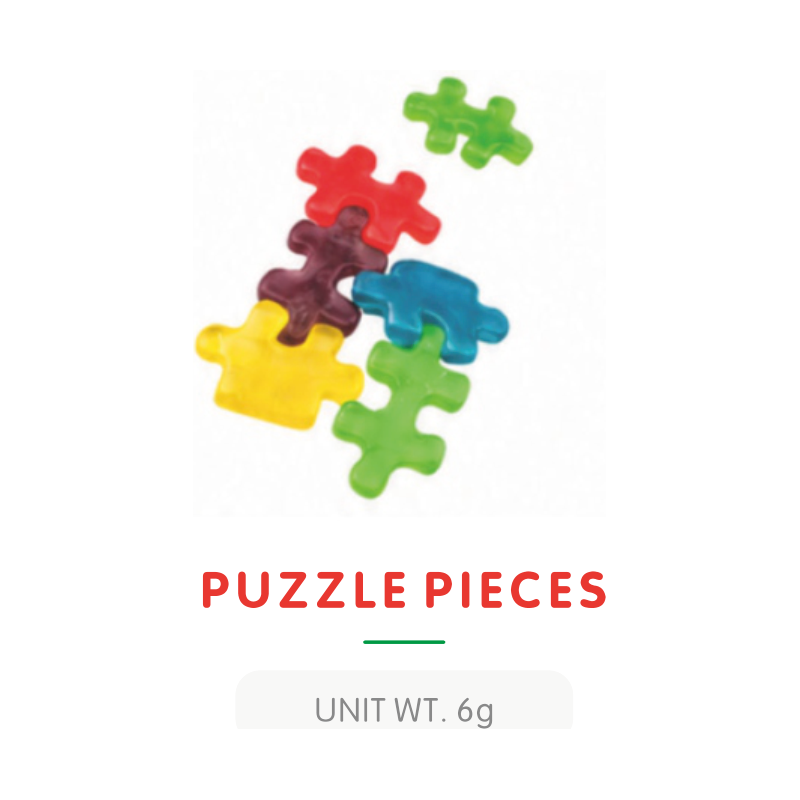 Puzzle Piece Gummy Candy Assorted main