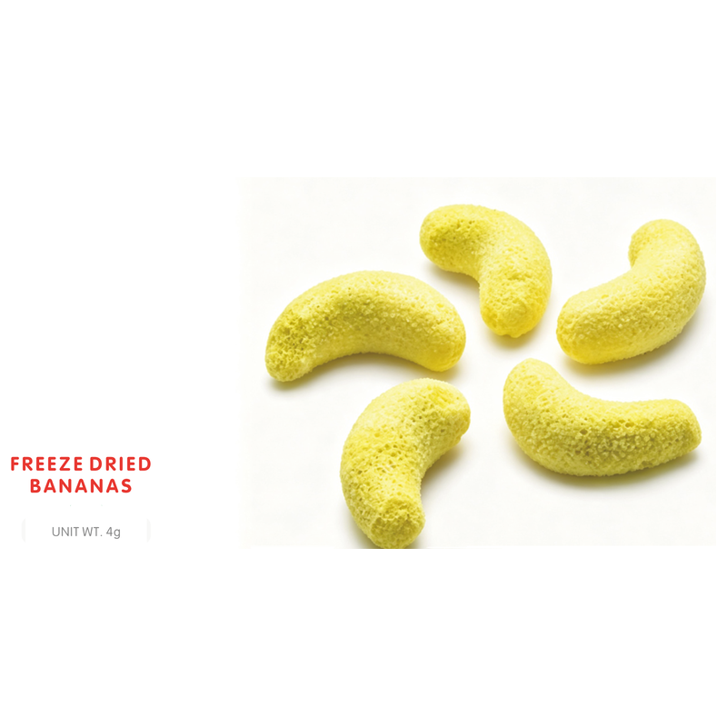 Freeze-Dried Banana Gummy Candy