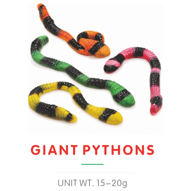 Giant Python Snake Gummy Candy